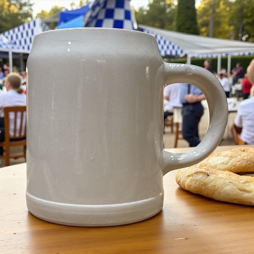 Villeroy & Boch Mettlach Antique German Beer Stein Stoneware Mug .5L